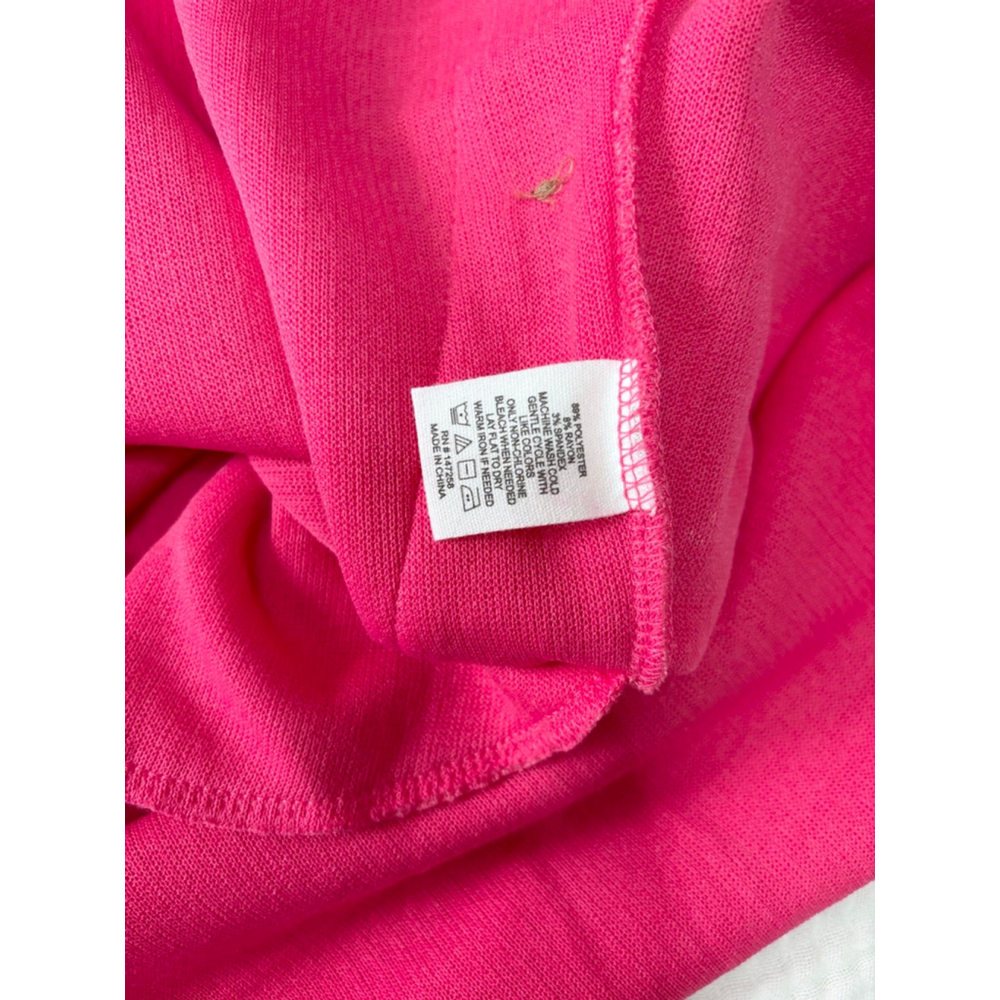 Women's Simply Southern Pink Ribbed Mini Dress with Buttons, Size S - Picture 4 of 9
